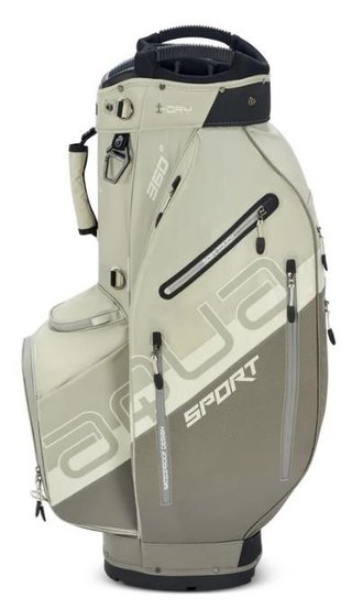 Big Max Aqua Sport 360 2 cart bag, gris/gris clair/blanc cassé