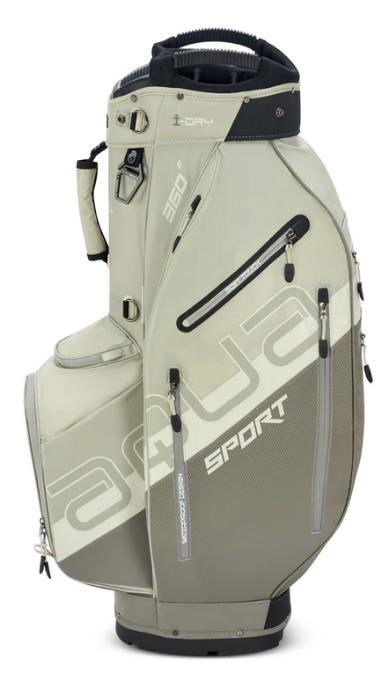 Big Max Aqua Sport 360 2 cart bag, gris/gris clair/blanc cassé