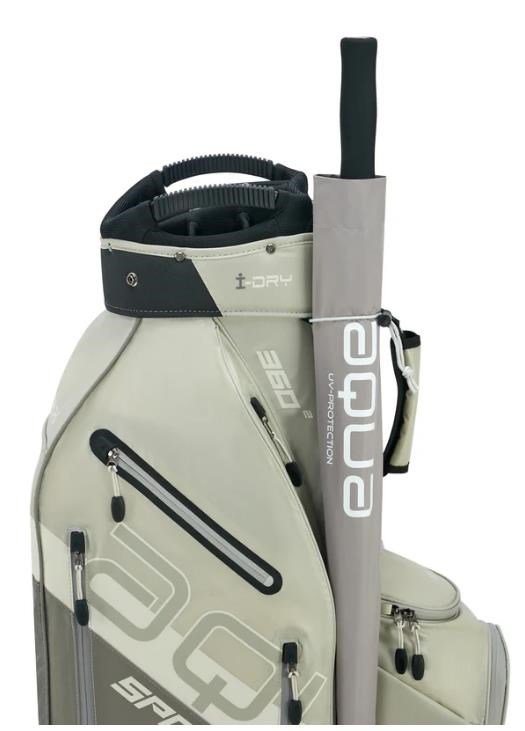 Big Max Aqua Sport 360 2 cart bag, gris/gris clair/blanc cassé
