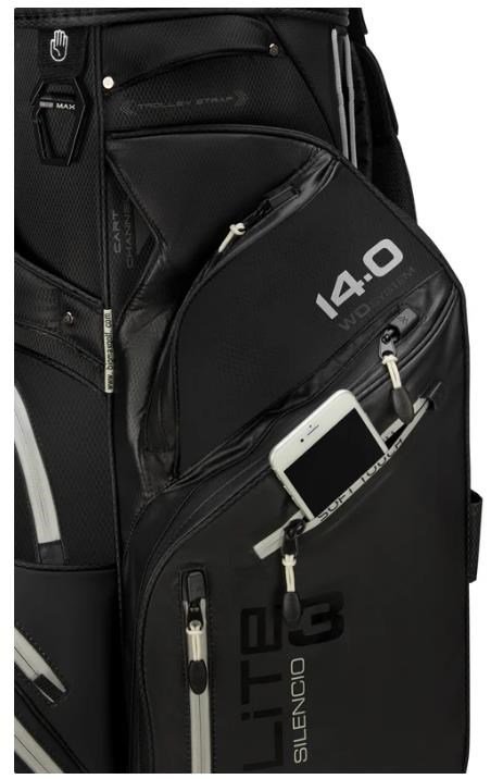 Big Max Dri Lite Silencio 3 Organizer cart bag, noir