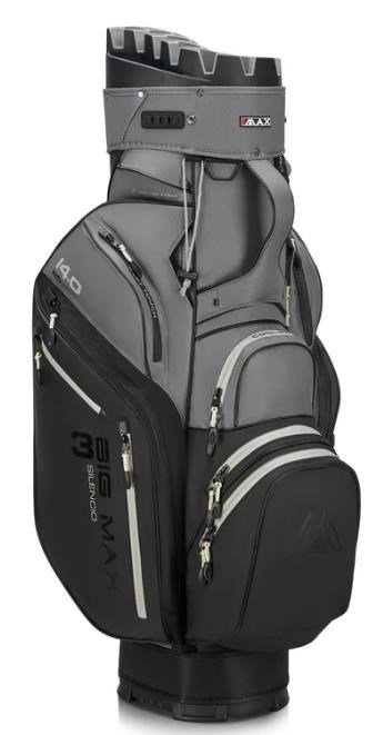 Big Max Dri Lite Silencio 3 Organizer cart bag, noir/gris