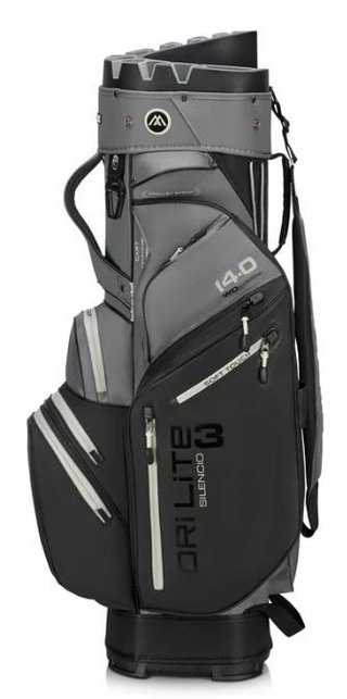 Big Max Dri Lite Silencio 3 Organizer cart bag, noir/gris