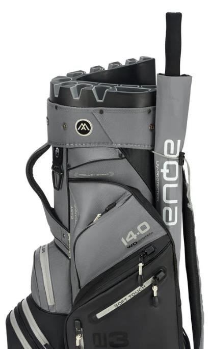 Big Max Dri Lite Silencio 3 Organizer cart bag, noir/gris