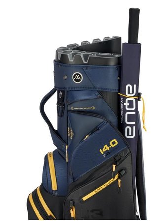 Big Max Dri Lite Silencio 3 Organizer cart bag, black/navy/corn
