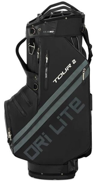 Big Max Dri Lite Tour 2 cart bag, noir/charbon