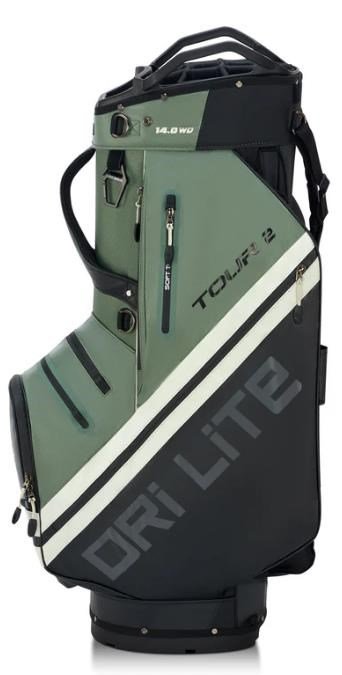 Big Max Dri Lite Tour 2 cart bag, noir/olive/blanc cassé