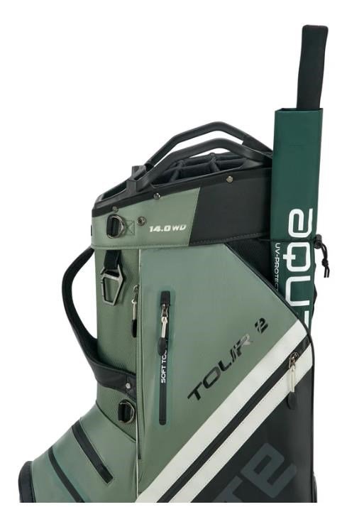 Big Max Dri Lite Tour 2 cart bag, noir/olive/blanc cassé