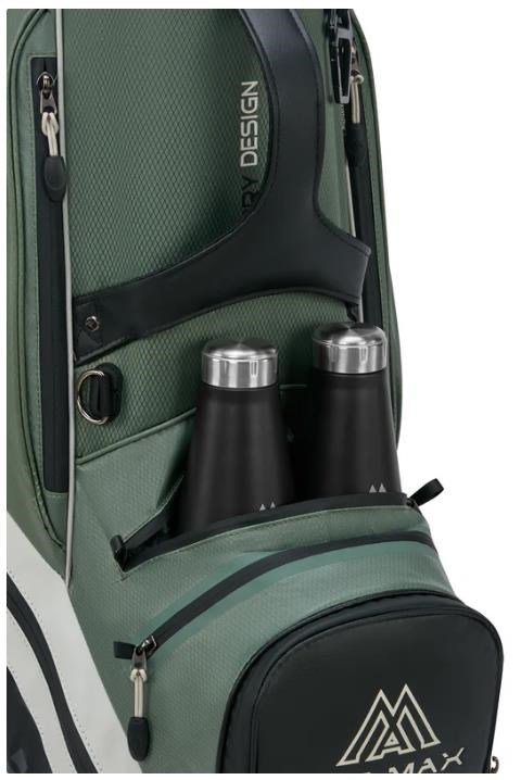 Big Max Dri Lite Tour 2 cart bag, noir/olive/blanc cassé