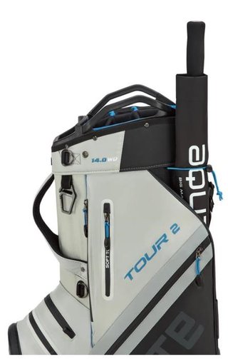 Big Max Dri Lite Tour 2 cart bag, noir/blanc cassé/bleu