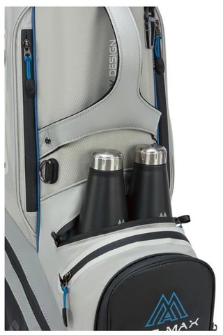 Big Max Dri Lite Tour 2 cart bag, noir/blanc cassé/bleu