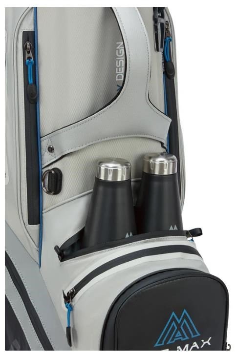 Big Max Dri Lite Tour 2 cart bag, noir/blanc cassé/bleu