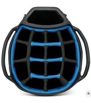 Big Max Dri Lite Tour 2 cart bag, noir/blanc cassé/bleu