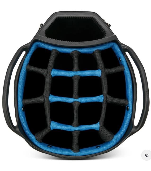 Big Max Dri Lite Tour 2 cart bag, noir/blanc cassé/bleu