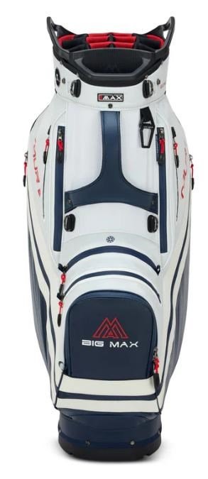 Big Max Dri Lite Tour 2 cart bag, rouge/blanc/marine