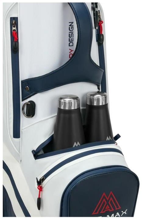 Big Max Dri Lite Tour 2 cart bag, rouge/blanc/marine