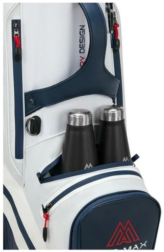 Big Max Dri Lite Tour 2 cart bag, rouge/blanc/marine