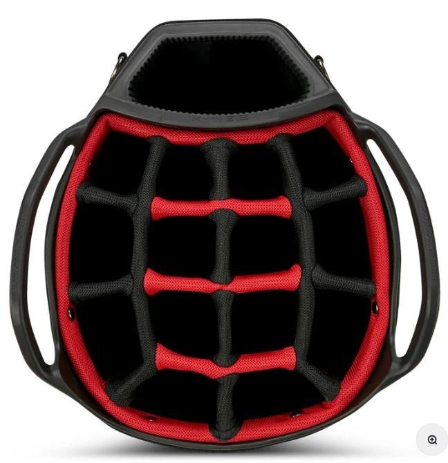 Big Max Dri Lite Tour 2 cart bag, rouge/blanc/marine