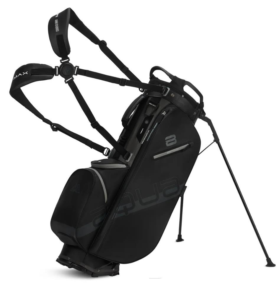 Big Max Aqua Eight H stand bag, noir/charbon