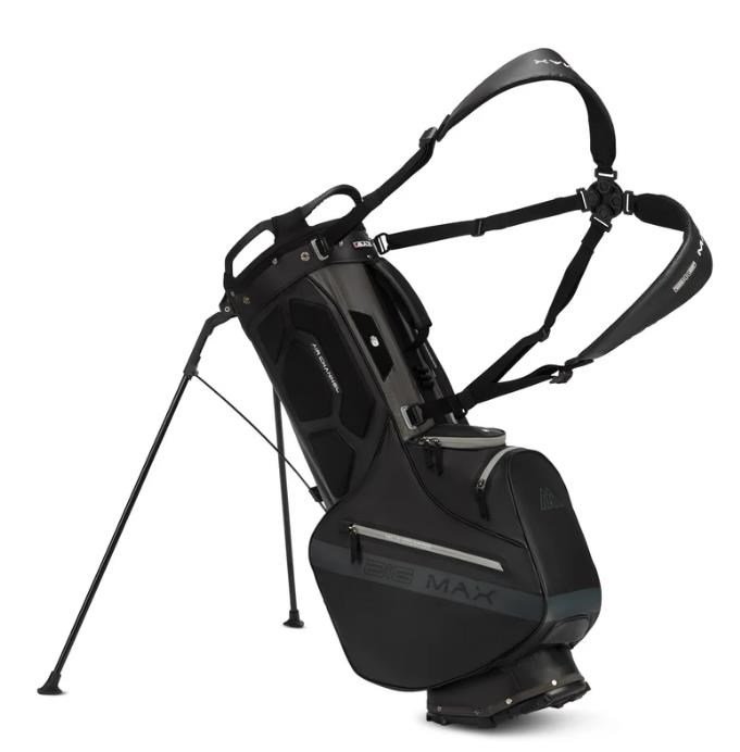 Big Max Aqua Eight H stand bag, noir/charbon