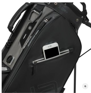 Big Max Aqua Eight H stand bag, noir/charbon