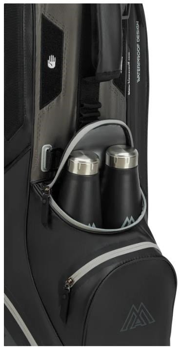 Big Max Aqua Eight H stand bag, noir/charbon
