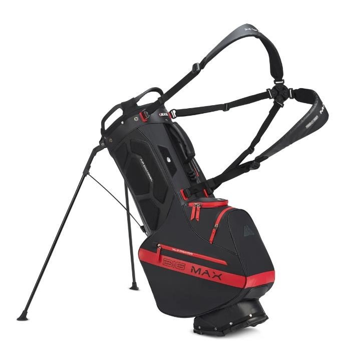 Big Max Aqua Eight H stand bag, noir/rouge