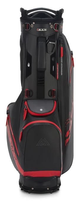 Big Max Aqua Eight H stand bag, noir/rouge