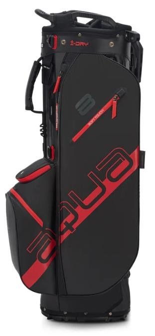 Big Max Aqua Eight H stand bag, noir/rouge