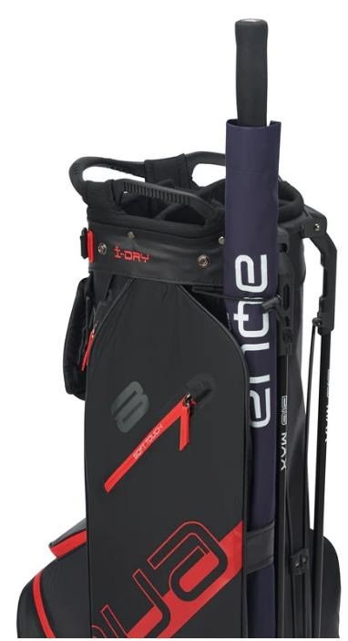 Big Max Aqua Eight H stand bag, noir/rouge