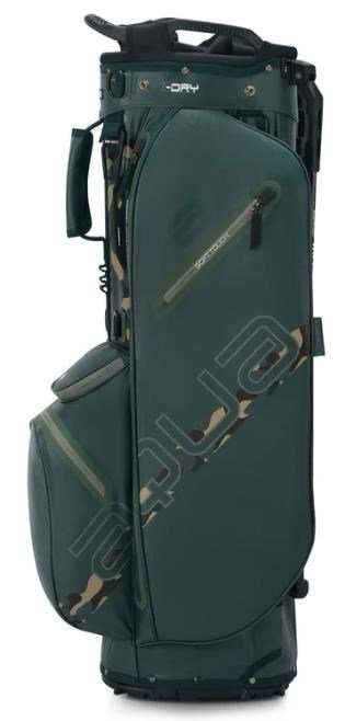 Big Max Aqua Eight H stand bag, forest green/green camo