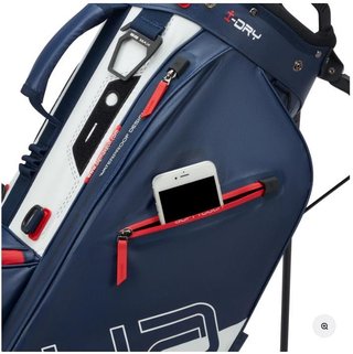 Big Max Aqua Eight H stand bag, navy/white/red