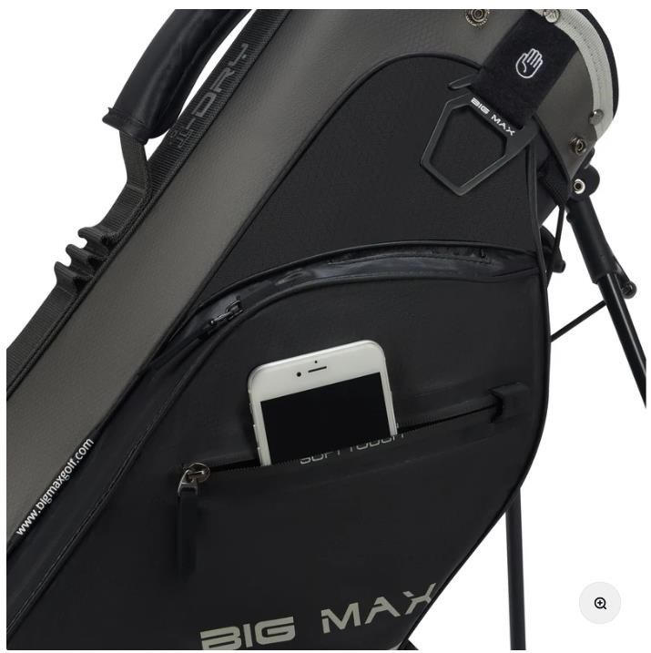 Big Max Aqua Seven H stand bag, noir/charbon