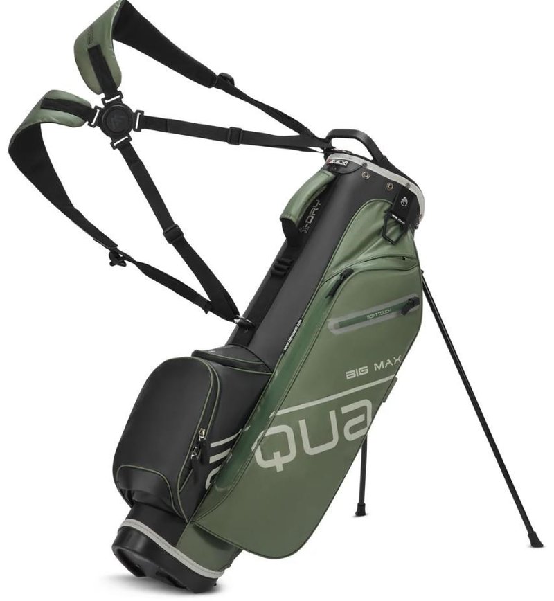 Big Max Aqua Seven H stand bag, noir/olive/blanc cassé