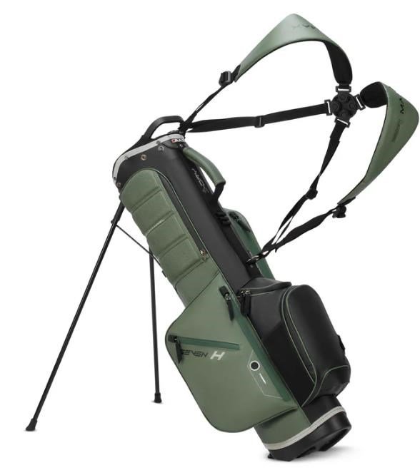 Big Max Aqua Seven H stand bag, noir/olive/blanc cassé