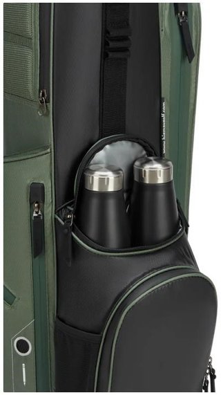 Big Max Aqua Seven H stand bag, noir/olive/blanc cassé