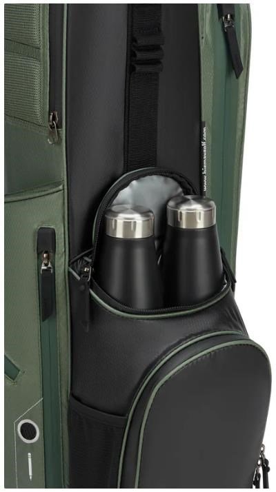 Big Max Aqua Seven H stand bag, noir/olive/blanc cassé