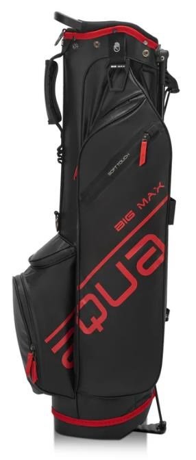 Big Max Aqua Seven H stand bag, noir/rouge