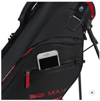 Big Max Aqua Seven H stand bag, noir/rouge