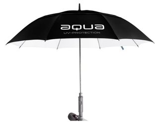 Big Max Aqua Umbrella UV 60" parapluie, noir/charbon