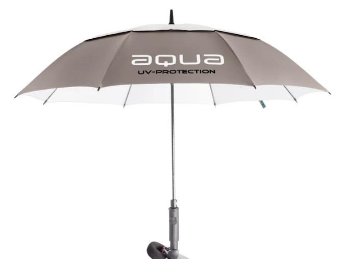 Big Max Aqua Umbrella UV 60", taupe/blanc/noir