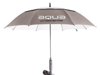 Big Max Aqua Umbrella UV 60", taupe/blanc/noir