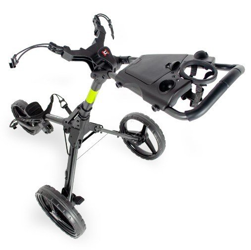 Wishbone Cube Two chariot manuel, charcoal/lime