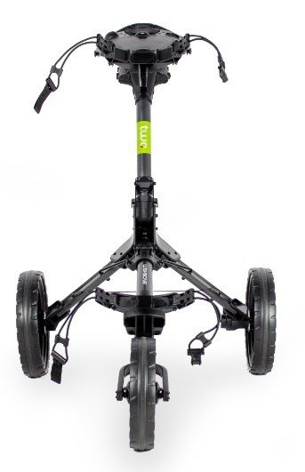 Wishbone Cube Two chariot manuel, charcoal/lime