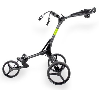 Wishbone Cube Two chariot manuel, charcoal/lime