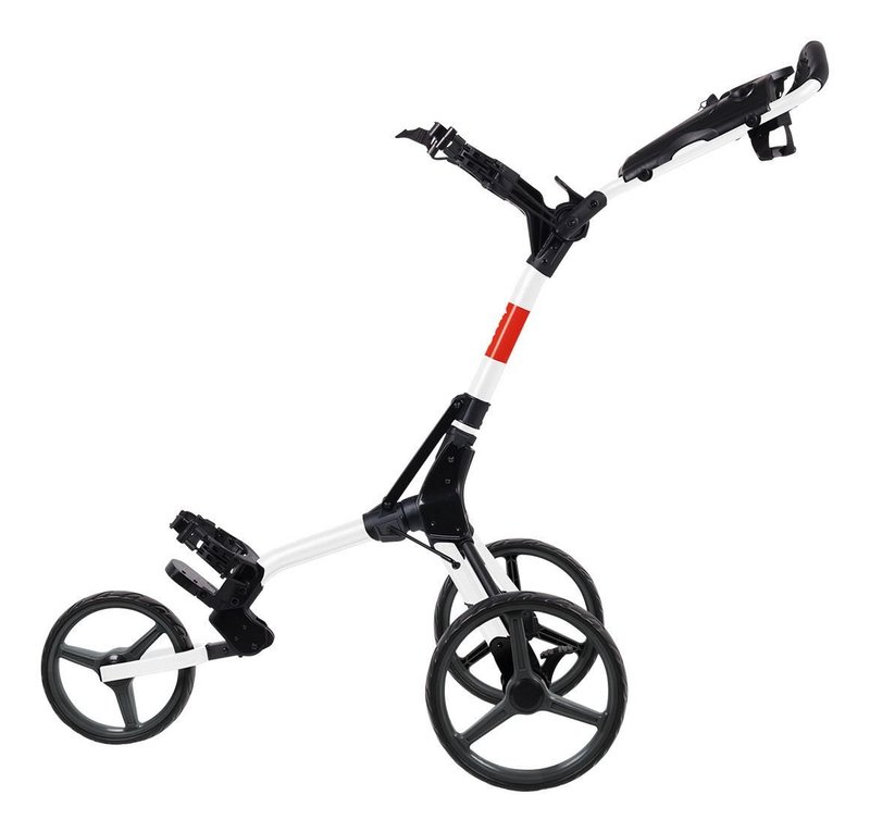 Wishbone Cube Two chariot manuel, blanc/rouge