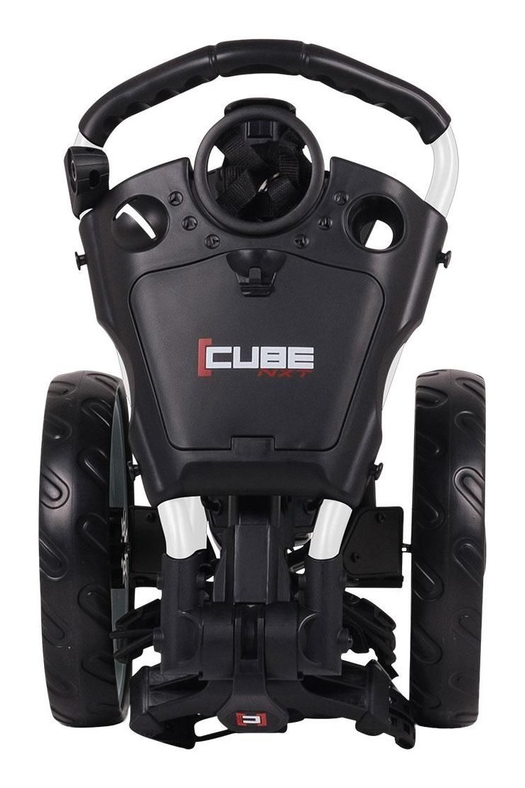 Wishbone Cube Two chariot manuel, blanc/rouge