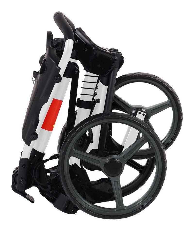 Wishbone Cube Two chariot manuel, blanc/rouge