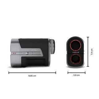 Zoom Zoom Focus S2 télémètre laser noir/argent