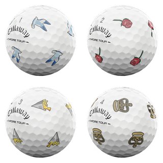 Callaway Limited Edition Chrome Tour Major Series: July Major 2026 balles de golf