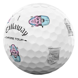 Callaway Chrome Tour Truvis balles de golf, Halloween